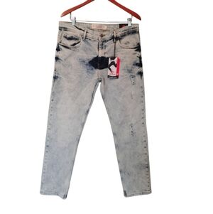 Akademiks Jeanius Denim Distressed Jeans size 36X30